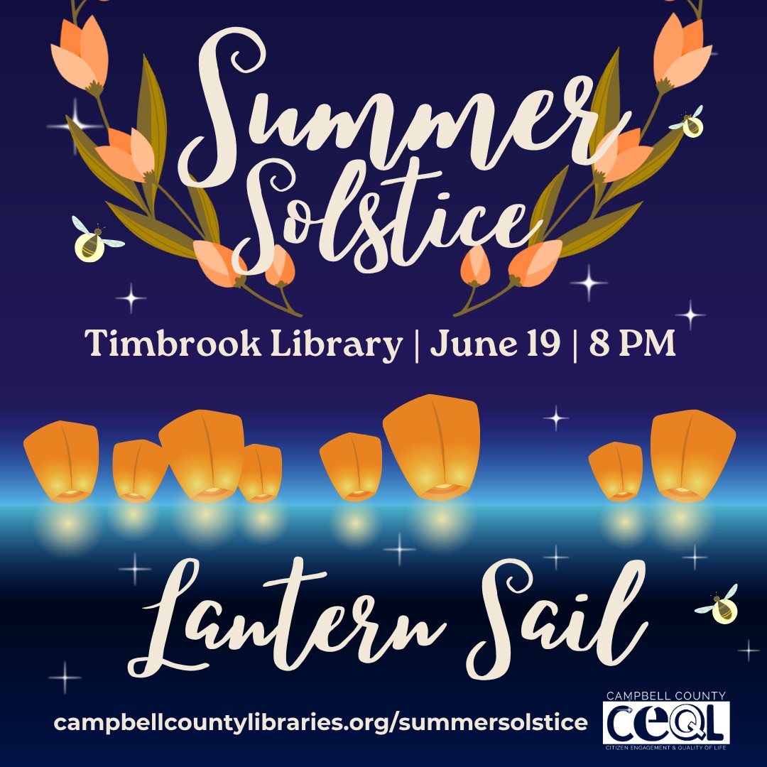 graphic for Summer Solstice Lantern Sail June 19 2026