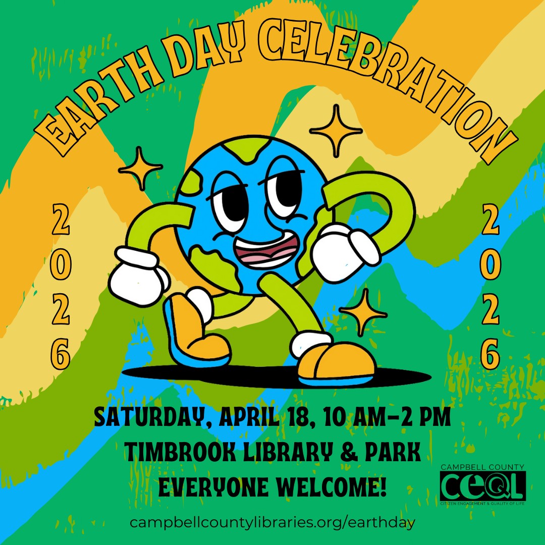 graphic for Earth Day Celebration April 18 2026