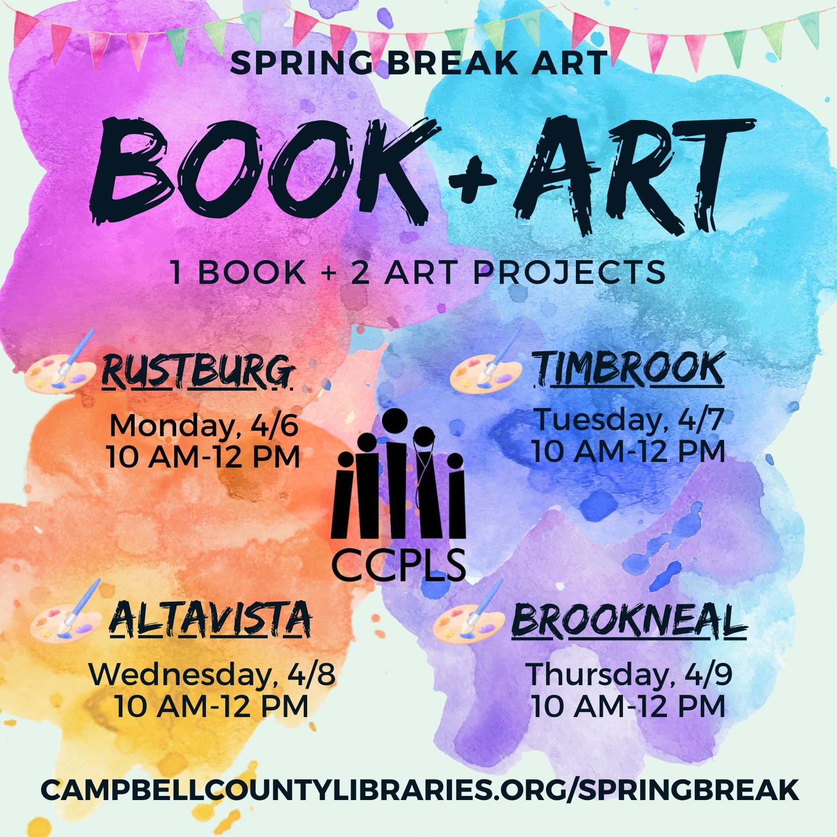graphic for book + art April 6 - 9 2026