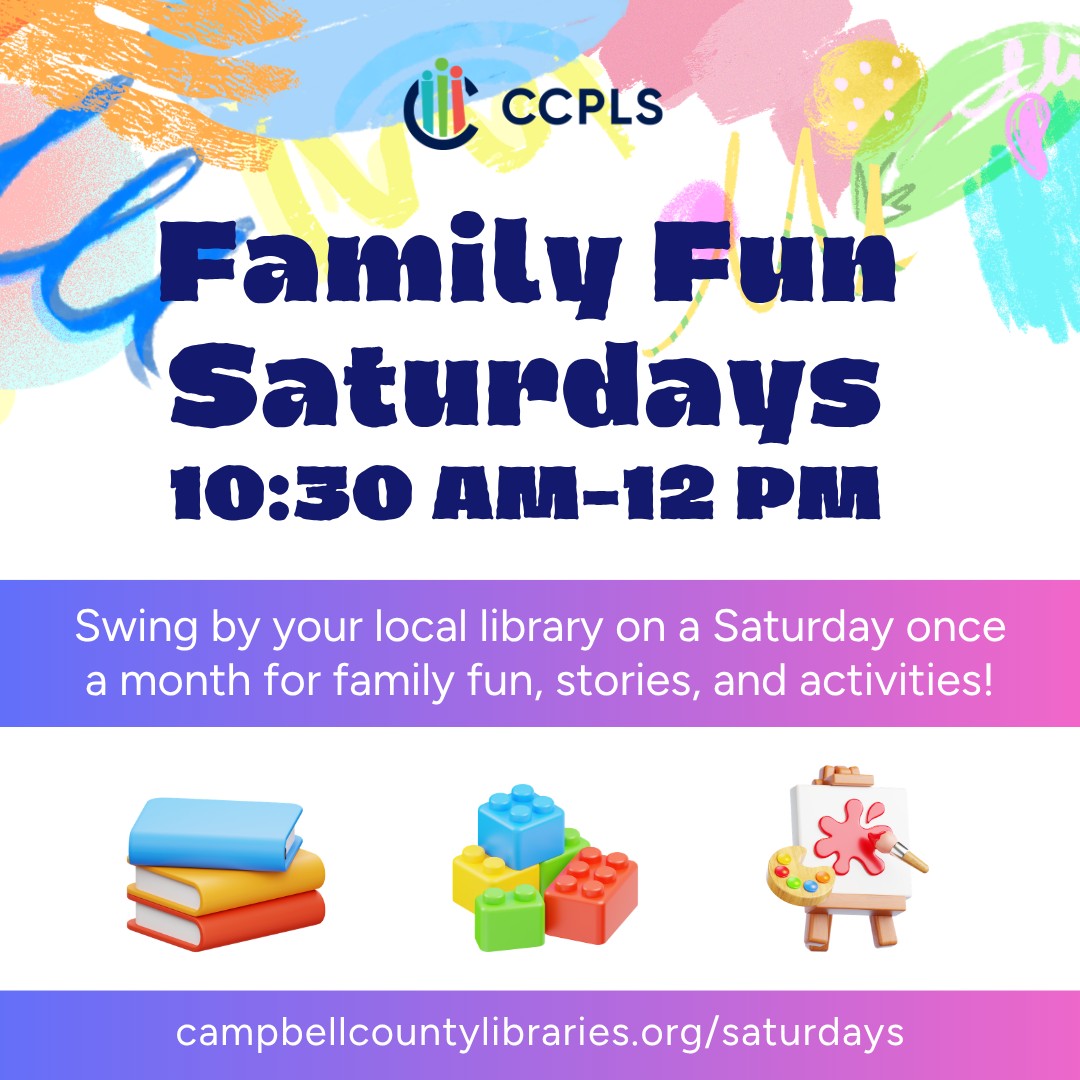 graphic for Family Fun Saturdays fall 2026
