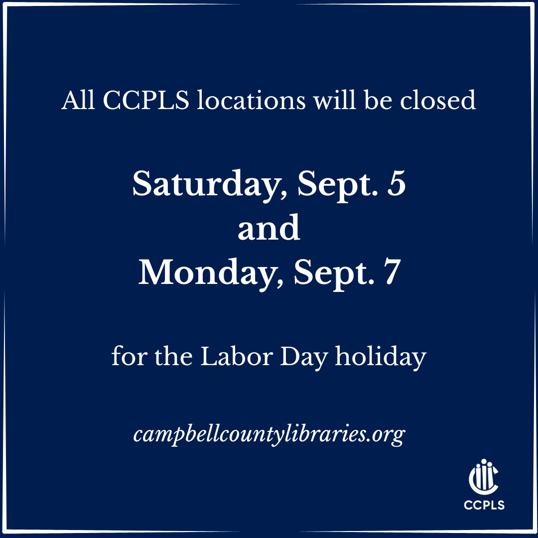 graphic for Labor Day closing 2026
