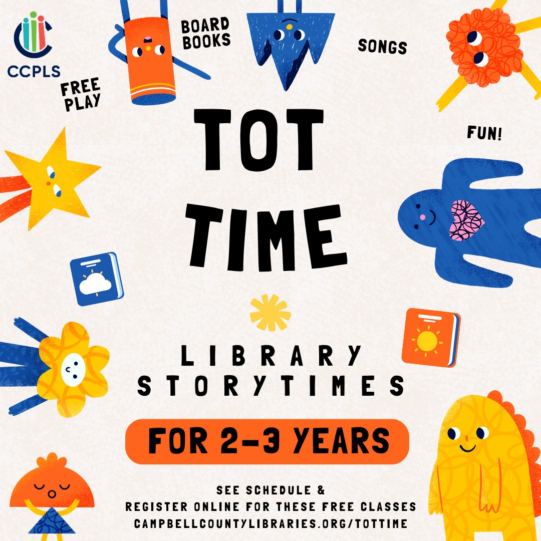 graphic for Tot Time August 2026