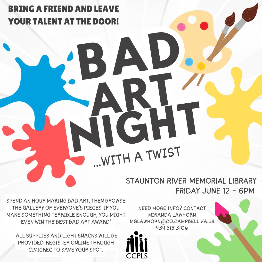 graphic for Bad Art Night June 12 2026