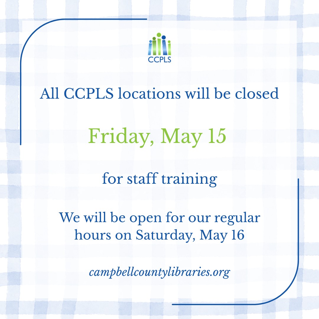 graphic for Staff Day closing May 15 2026