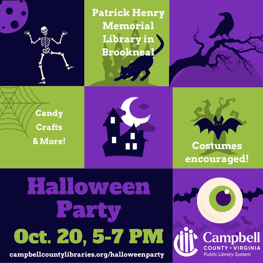 graphic for Halloween Party October 20 2026