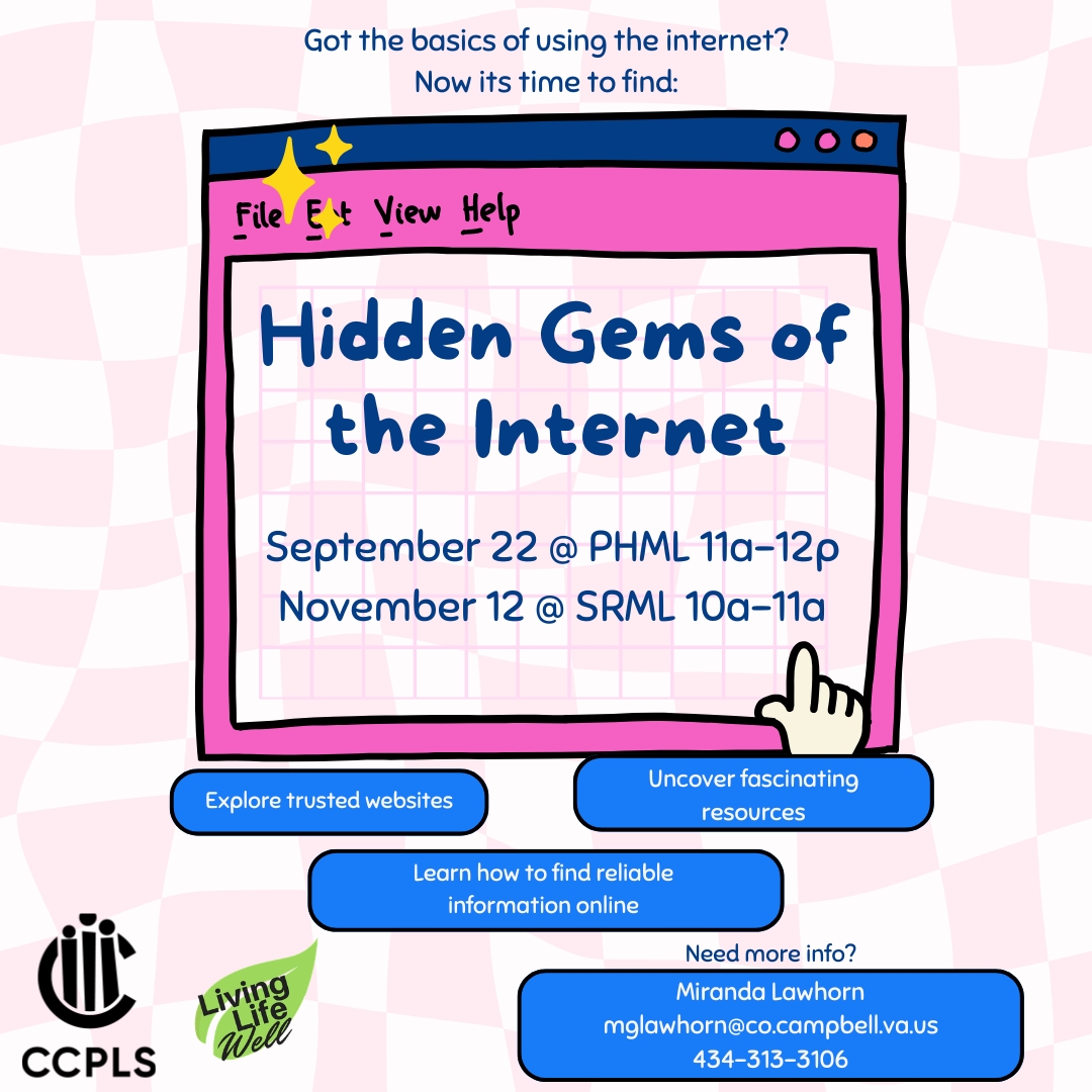 graphic for Hidden Gems of the Internet September 22 2026