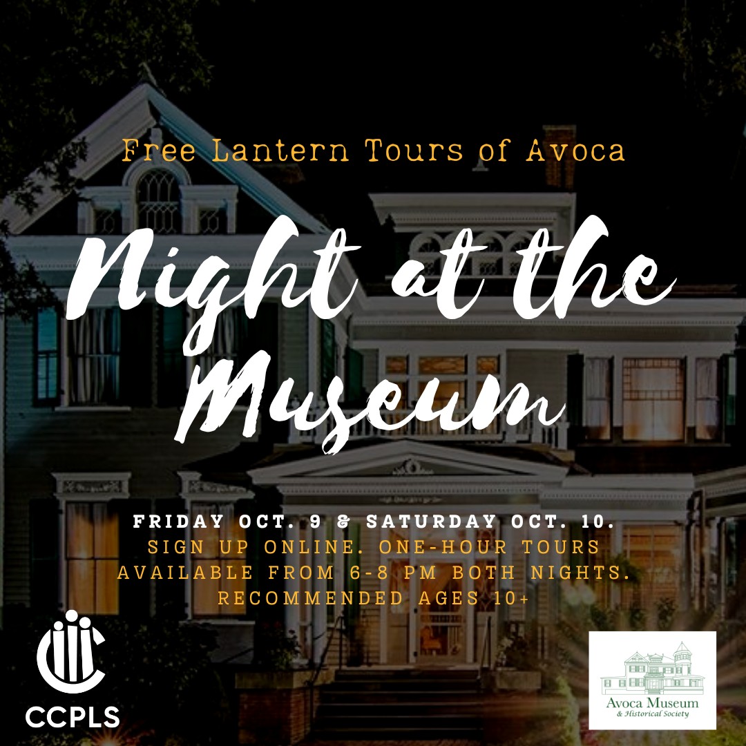 graphic for Night at the Museum October 9 and 10 2026